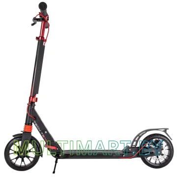 Самокат Tech Team City Scooter Disk Brake 2022 (черный/красный) картинка 3